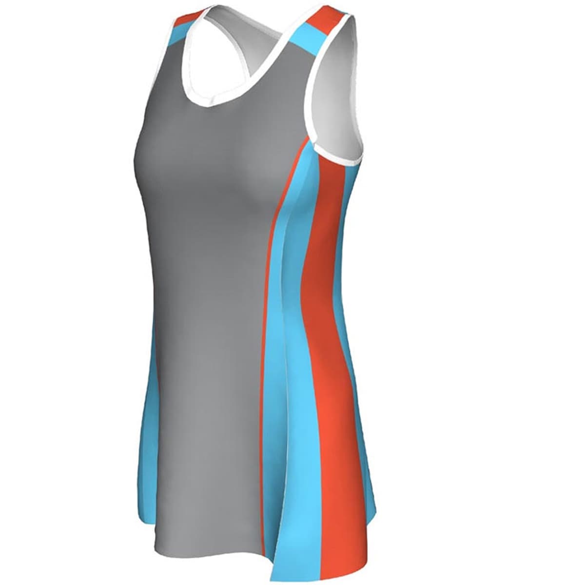 Custom Sublimated Netball Dress — Uproar Impex